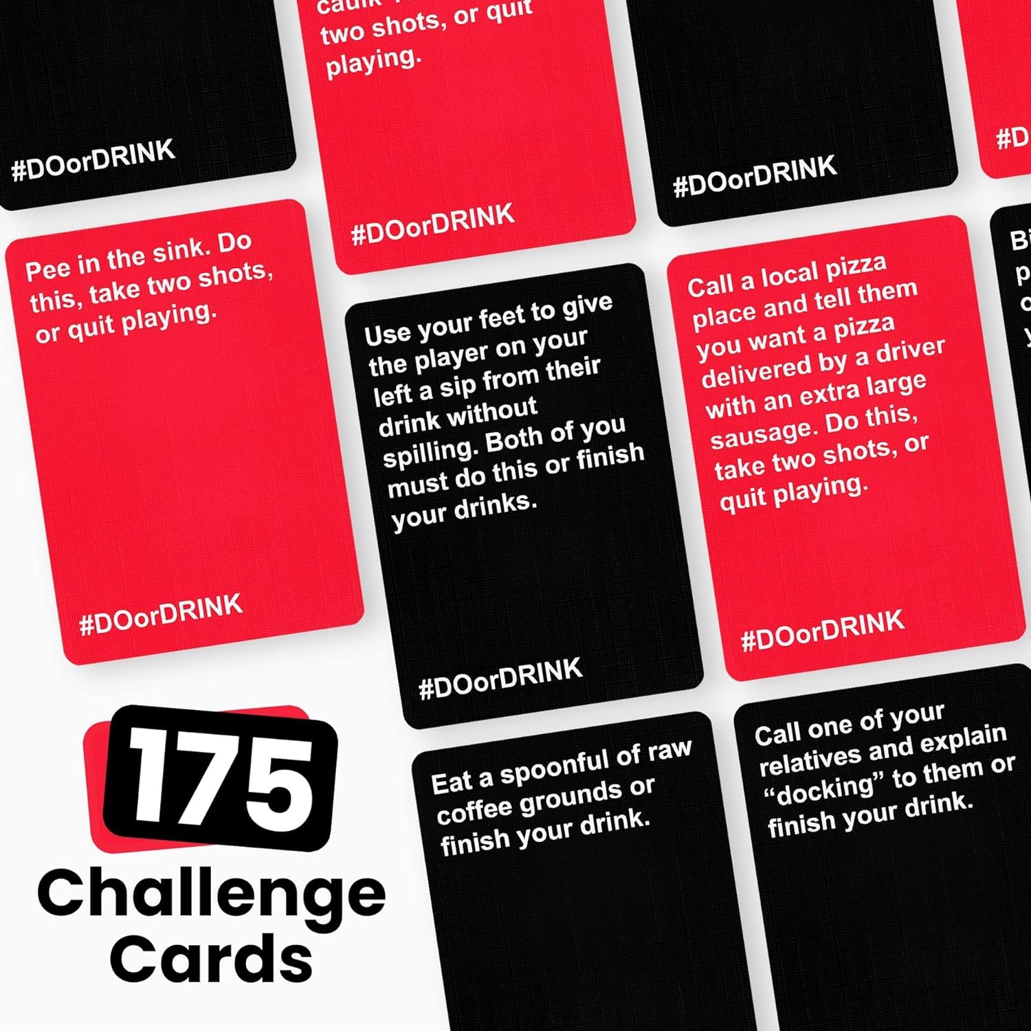 Do or Drink - Party Card Game - for University, College, Camping, Hen's Night, Stag Parties - Funny for Men & Women