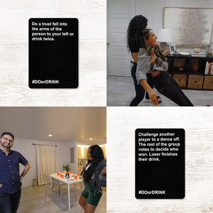 Do or Drink - Party Card Game - for University, College, Camping, Hen's Night, Stag Parties - Funny for Men & Women