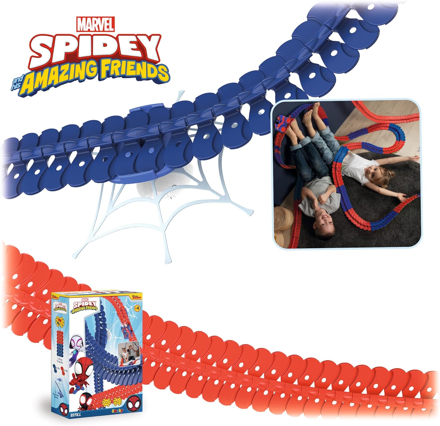 Smoby Spidey FLEXtreme - Track Set (car not included), 180919