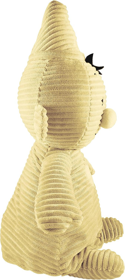 Bumba : Bumba zachte gele Corduroy knuffel - 35 cm