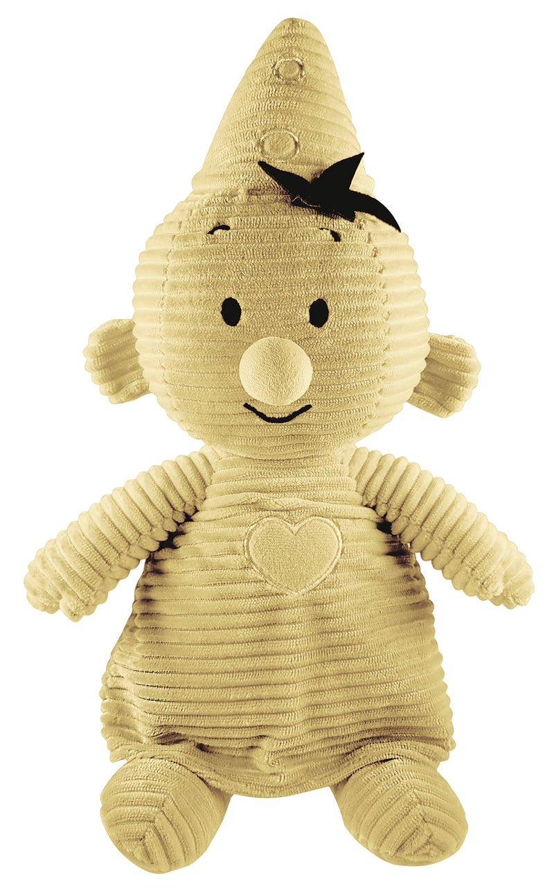 Bumba : Bumba zachte gele Corduroy knuffel - 35 cm