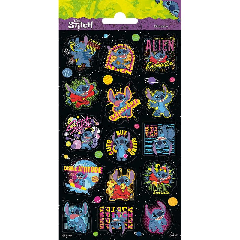 Stich Glitter Stickers Pack