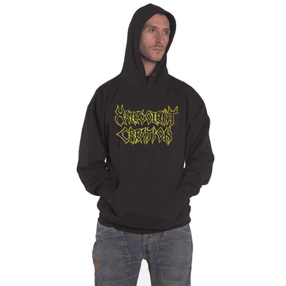 Malevolent Creation Hoodie The Ten Commandments Official Unisex Black Pullover S