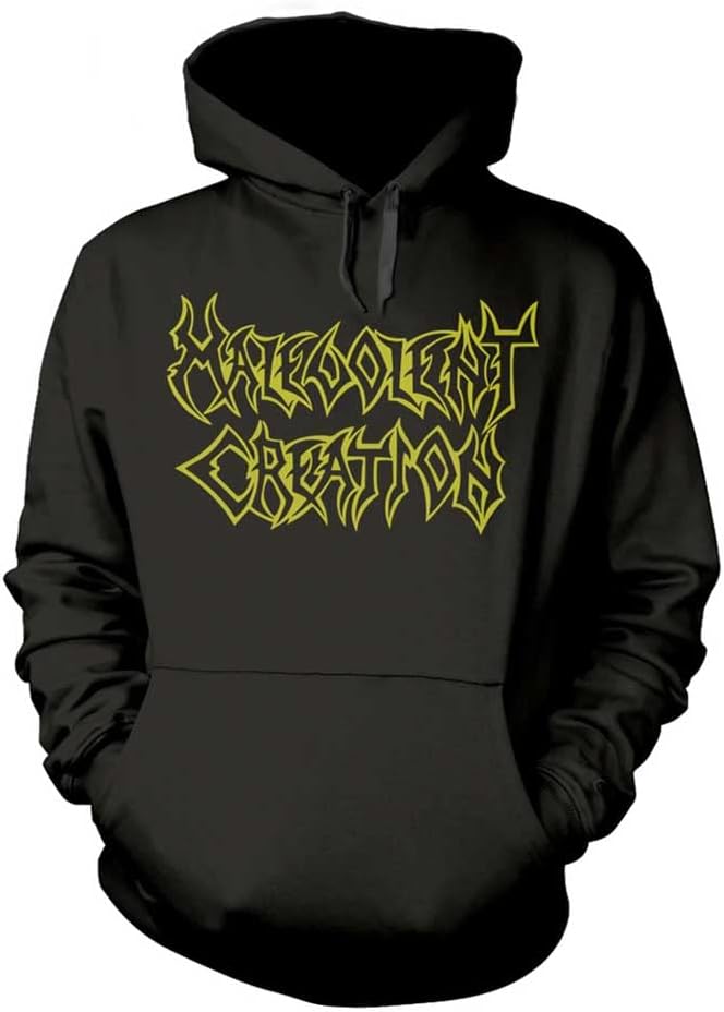 Malevolent Creation Hoodie The Ten Commandments Official Unisex Black Pullover S