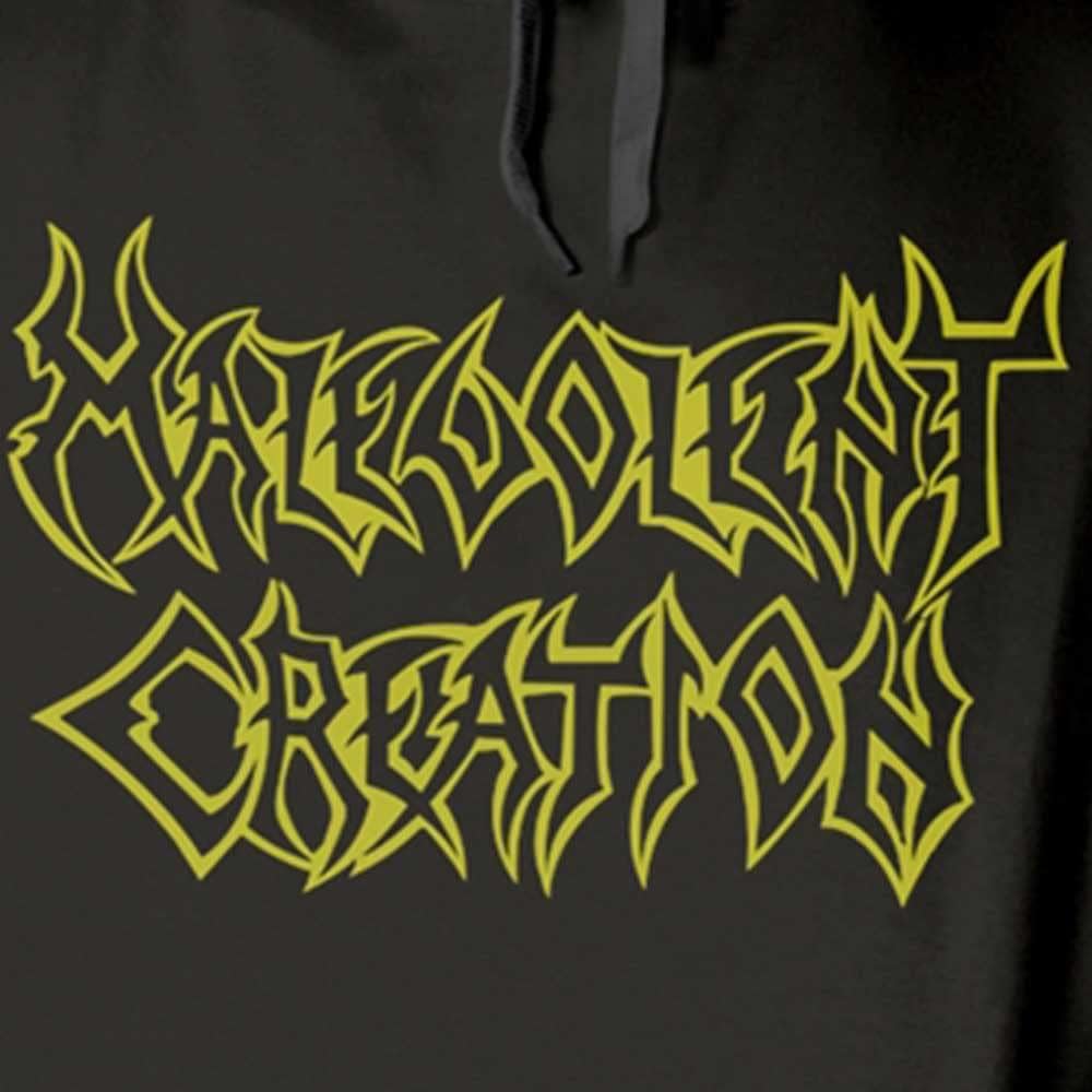Malevolent Creation Hoodie The Ten Commandments Official Unisex Black Pullover S