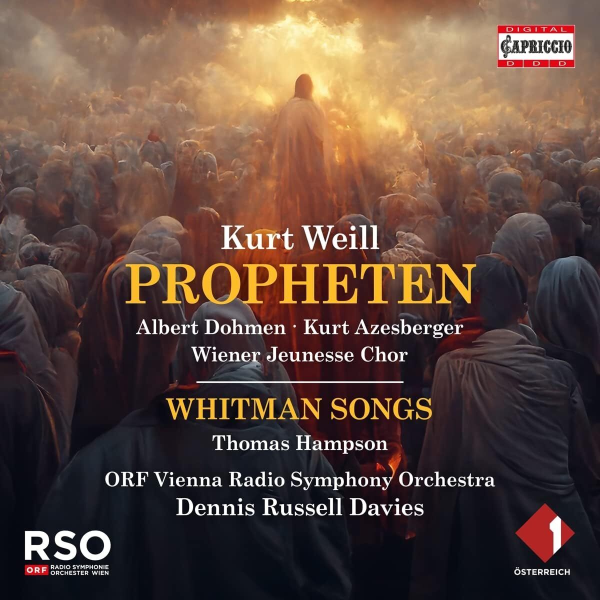 Kurt Weill: Propheten/Whitman Songs