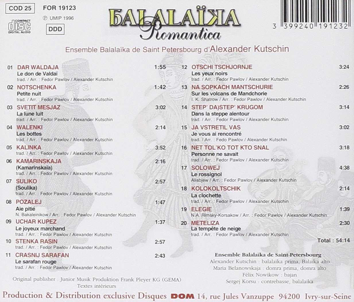 Balalaika Romantica