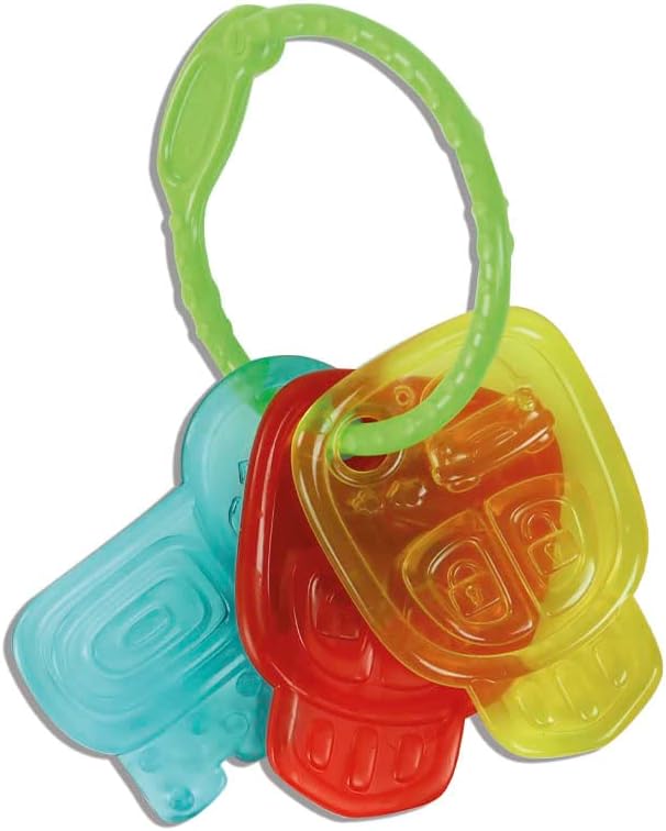 Clementoni- Baby Gift Set: Puppy Doudou, Chewy Keys & Rattle, Sensory Play for Newborns & Infants (0+ Months) Baby Gift Set - Puppy