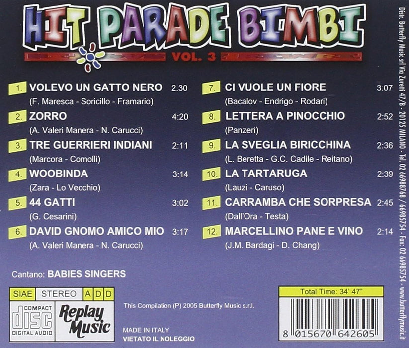 Hit Parade Bimbi Vol. 3