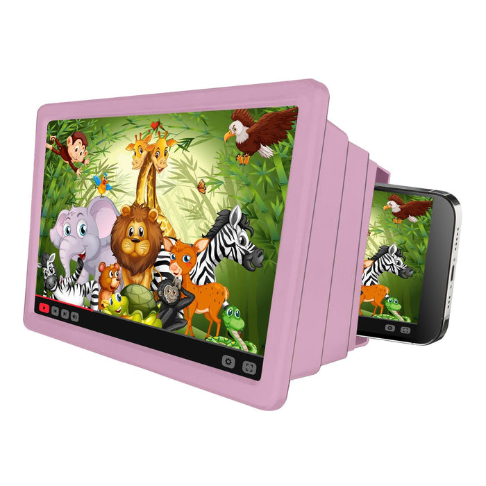 Celly Accessories Smartphones Brand Model Screen Magnifier Kids Pink