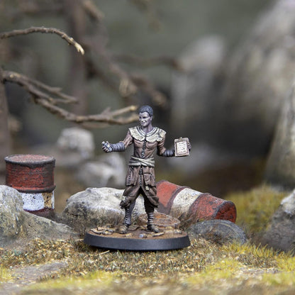 Modiphius Entertainment Ltd Fallout: Wasteland Warfare - Rosa Meitner (Promo) - 1 Miniature, Unpainted, 32mm Figure, RPG