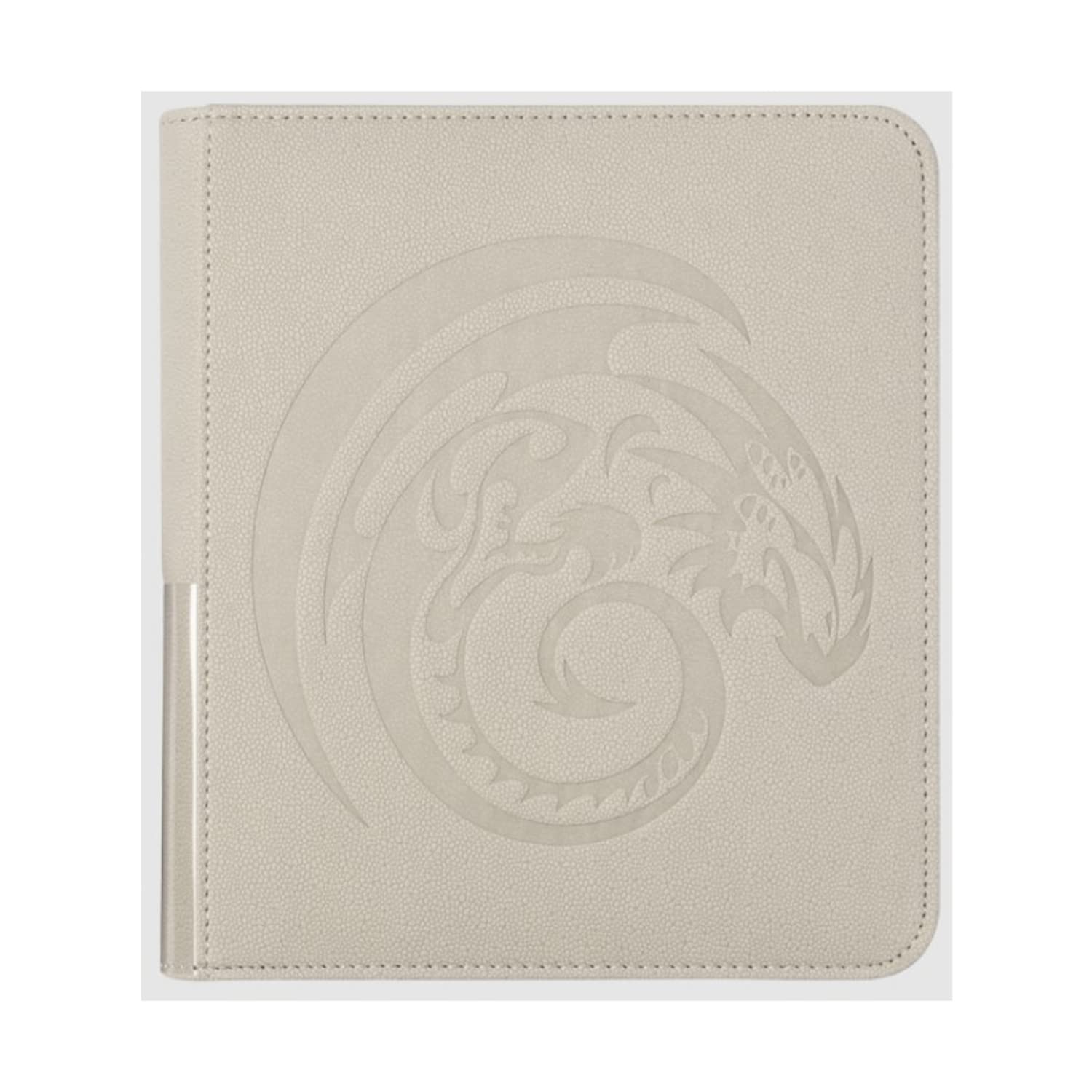 Dragon Shield Card Codex – Card Codex Zipster Small: Ashen White - MTG Card Sleeves are Smooth & Tough - Compatible with Pokemon & Magic The Gathering Cards