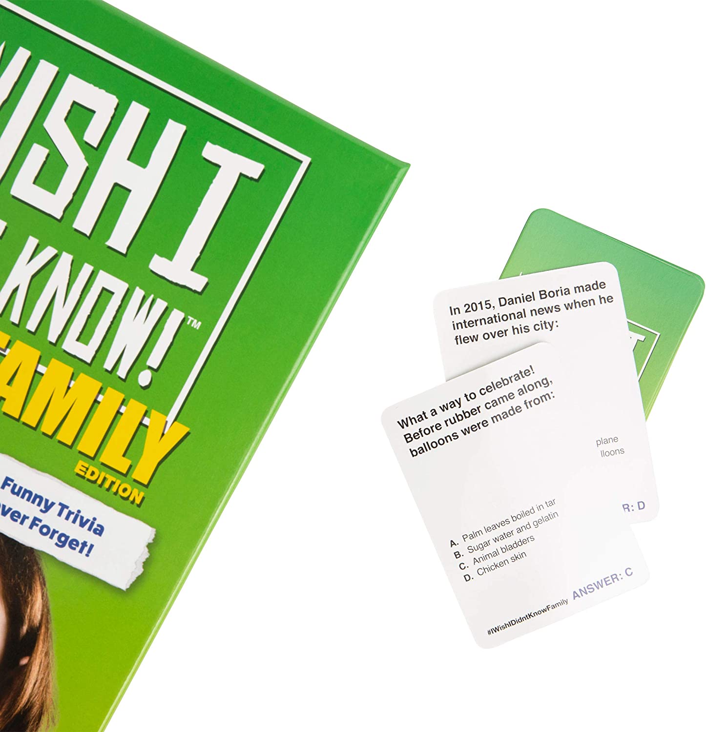 I Wish I Didn't Know! Family Edition - The Gross & Funny Trivia Game You'll Never Forget - by What Do You Meme? Family