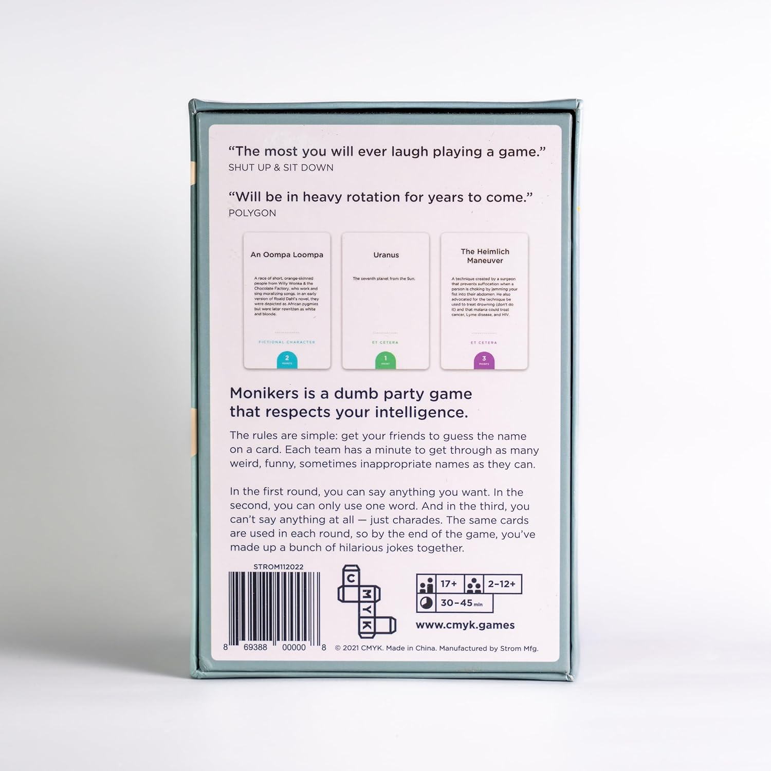 Monikers The Perfect Party Game
