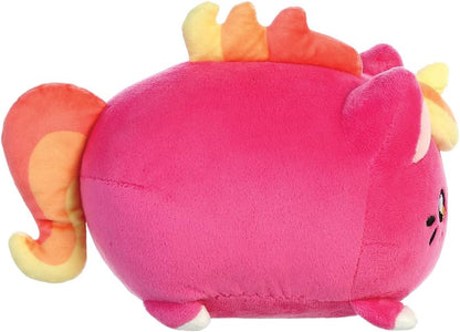 AURORA, 14288, Tasty Peach Berry Sunset Meowchi, 7In, Eco-friendly soft toy, Pink