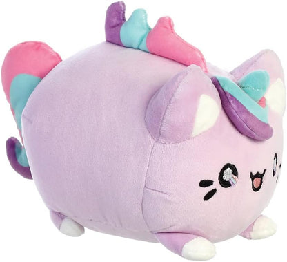 AURORA, 14289, Tasty Peach Lavender Dream Meowchi, 7In, Eco-friendly soft toy