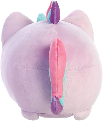 AURORA, 14289, Tasty Peach Lavender Dream Meowchi, 7In, Eco-friendly soft toy