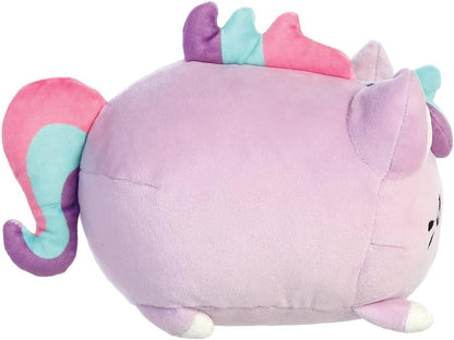 AURORA, 14289, Tasty Peach Lavender Dream Meowchi, 7In, Eco-friendly soft toy