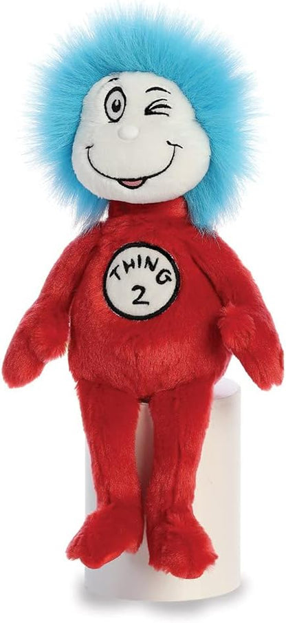 Aurora, 15913, Dr Suess, Thing 2, 8In, Soft Toy, (Red, Blue, White)