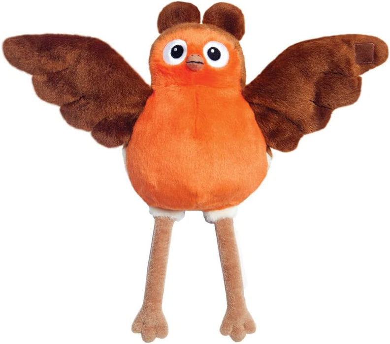 Aurora, 61432, Robin, Bird Soft Toy, Brown and Red