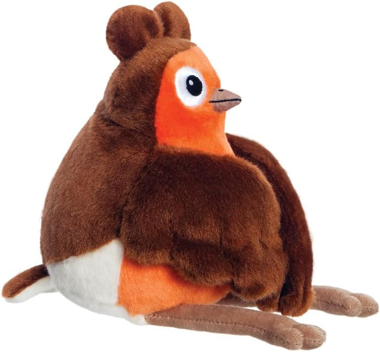 Aurora, 61432, Robin, Bird Soft Toy, Brown and Red