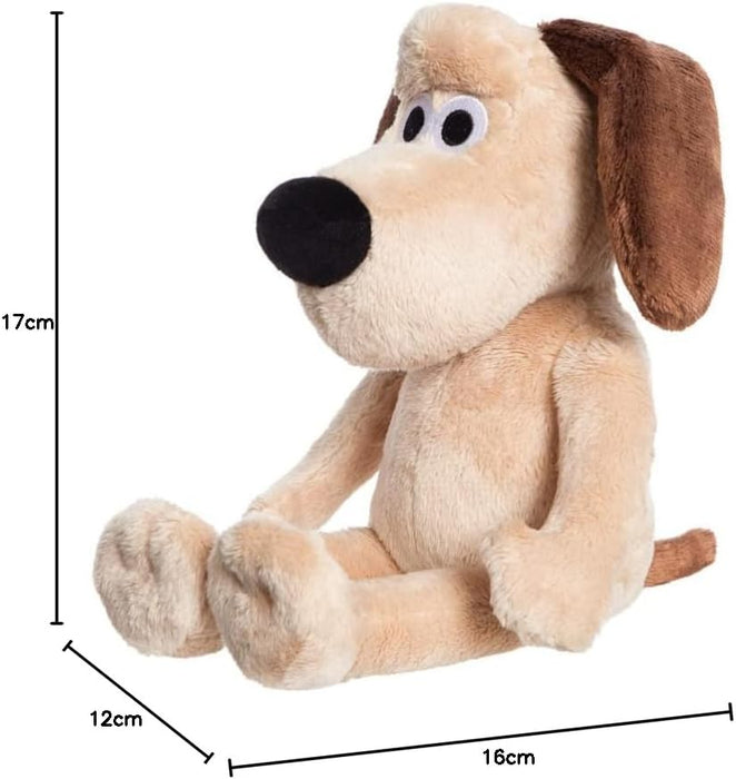 AURORA, 61439, Wallace, Gromit Dog Soft Toy, Brown,Medium