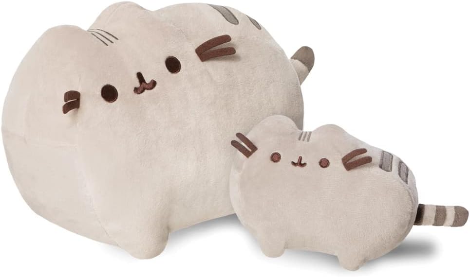 AURORA Classic Pusheen, Official Merchandise, 9.5In, Soft Toy, Grey