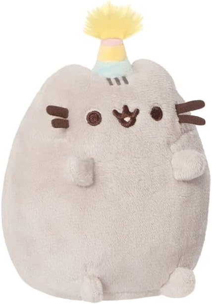 AURORA Party Pusheen Small, Eco-friendly soft toy, Grey