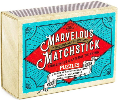 Professor Puzzle | Magnificent Matchstick Puzzles | Puzzle | Ages 6+ | 1+ Players
