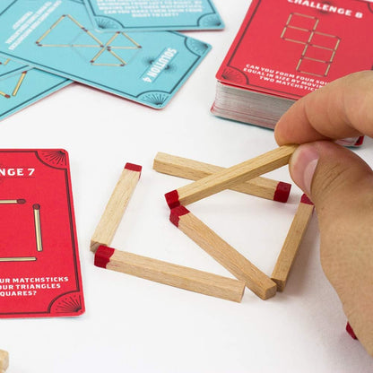 Professor Puzzle | Magnificent Matchstick Puzzles | Puzzle | Ages 6+ | 1+ Players