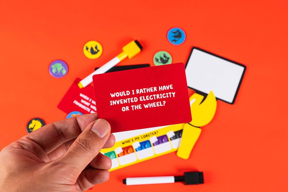 Professor PUZZLE You're My Lobster Board Game Ages 12+ 2-6 Players 20 Minutes Playing Time, PROPPG7904, Orange