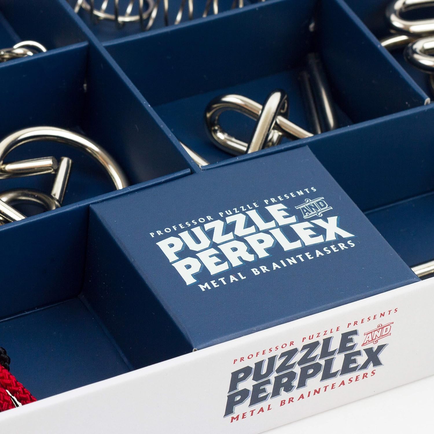 Professor PUZZLE colección Perplex de Professor – 10 Rompecabezas de Metal/Juegos de Teaser Cerebro, Multicolor (PX2041