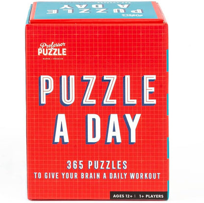Brain Training - The Daily Cranium IQ Quiz - 365 Daily Brain Teaser Puzzles & Riddles by Professor Puzzle.