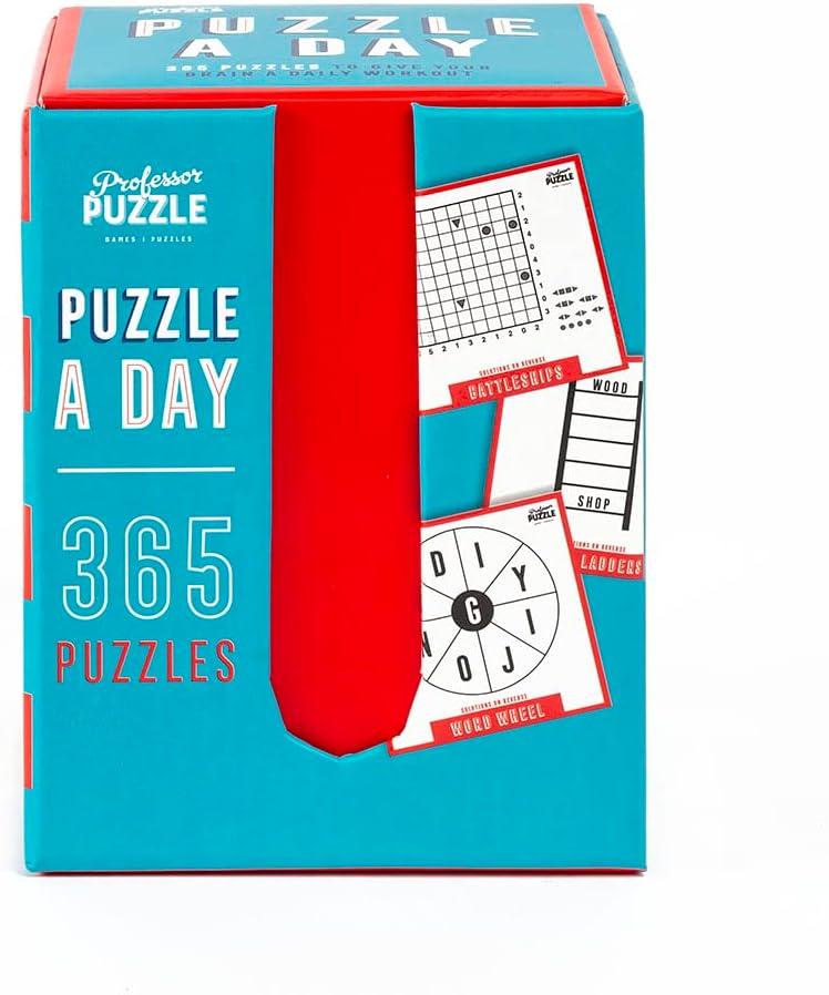 Brain Training - The Daily Cranium IQ Quiz - 365 Daily Brain Teaser Puzzles & Riddles by Professor Puzzle.