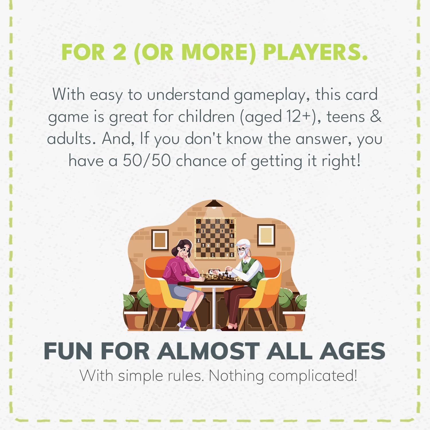 More or Less Original Edition Card Game - How Good Is Your Judgement? 2 Players + | Fun Family Party Games for Adults &Kids Birthday, Travel, Gift for Boys and Girls First Edition
