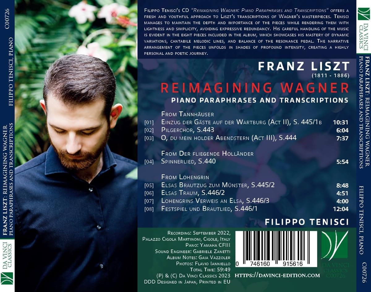 Reimagining Wagner (Paraphrases & Transcriptions