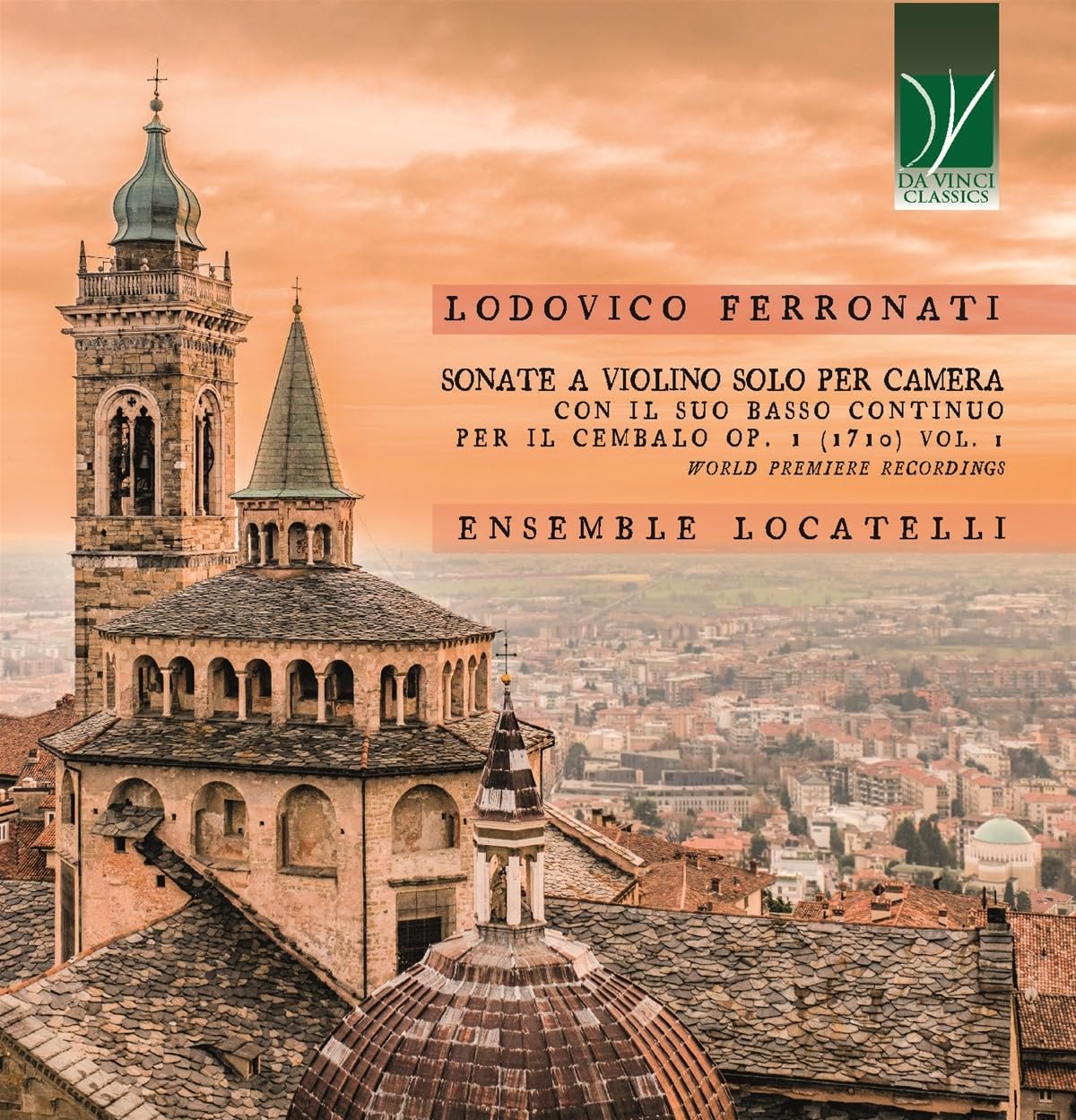 Sonate a Violino Solo Per Camera Op.1 (1710) Vol.1