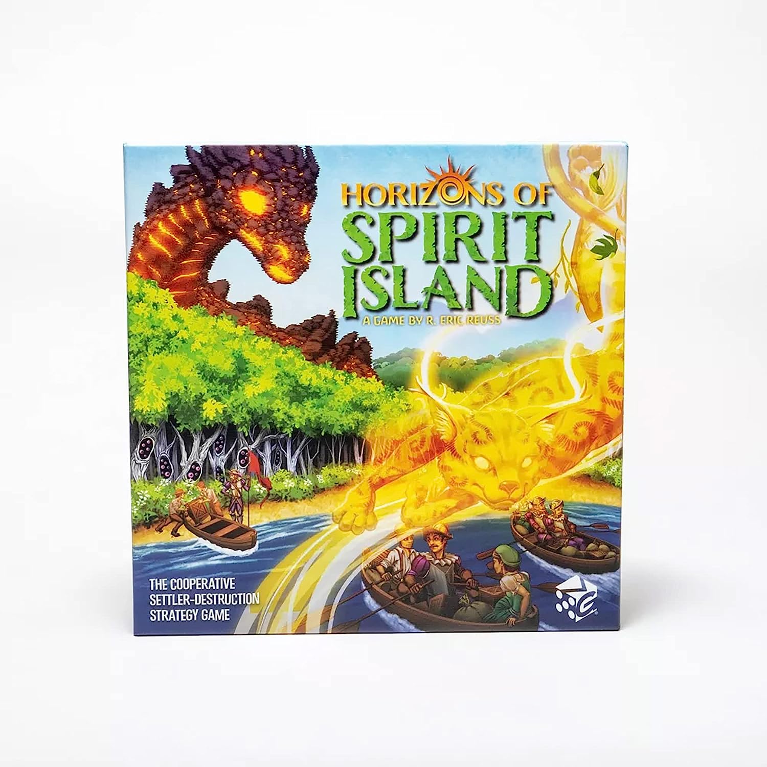 Greater Than Games | Horizons of Spirit Island (Standalone) | Board Game | Ages 14+ | 1-3 Players | 90-120 Minutes Playing Time