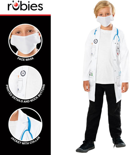 Rubie's 301751XXS000 Doctor Kids Fancy Dress, Boys, Girls, Multi