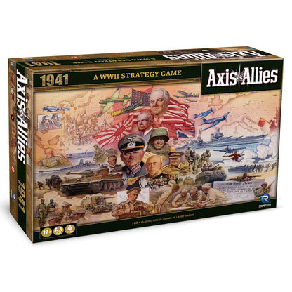 Axis & Allies: 1941 - A WWII Strategy Board Game, Renegade Game Studios, Epic War Game Set in 1941, Struggle for Supremacy, Ages 12+, 2-5 Players, 1-3 Hour Playing Time
