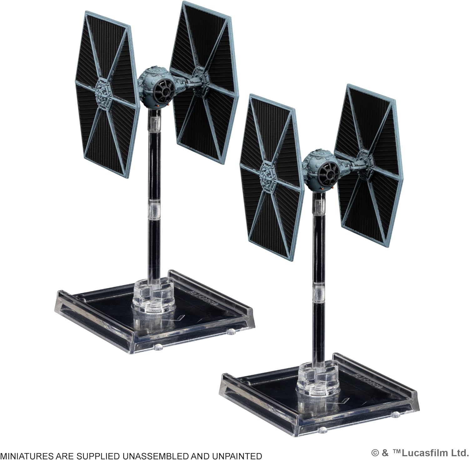 Fantasy Flight Games | Star Wars X-Wing: Galactic Empire Squadron Starter Pack | Miniatures Game | Ages 14+ | 2 Players | 90 Minutes Playing Time