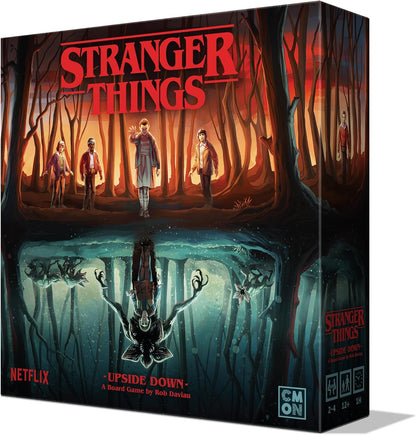 CoolMiniOrNot Inc | Stranger Things: Upside Down | Cooperative Board Game | Ages 12+ | 2-4 Players | 60 Minutes Playing Time