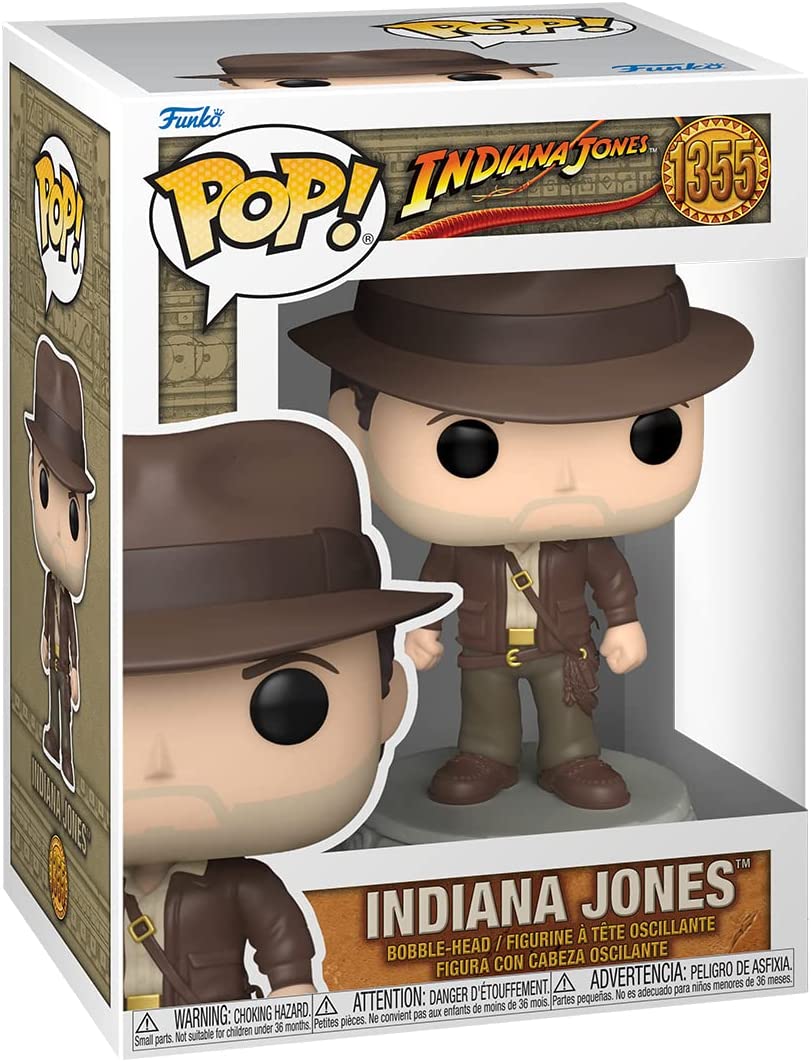 Funko POP! Movies: ROTLA - Indiana Jones With Jacket - Raiders Of the Lost Ark - Collectable Vinyl Figure - Gift Idea - Official Merchandise - Toys for Kids & Adults - Movies Fans (Pack of 2