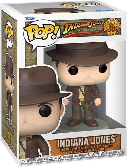 Funko POP! Movies: ROTLA - Indiana Jones With Jacket - Raiders Of the Lost Ark - Collectable Vinyl Figure - Gift Idea - Official Merchandise - Toys for Kids & Adults - Movies Fans (Pack of 2