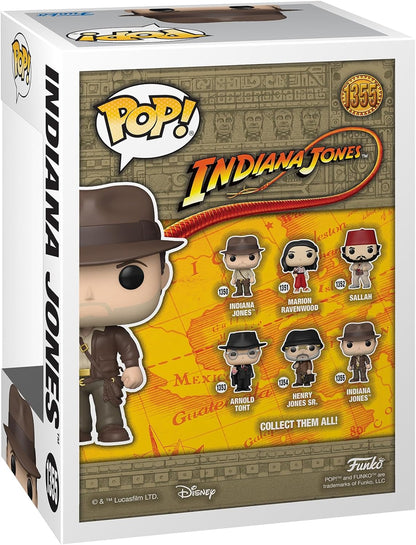 Funko POP! Movies: ROTLA - Indiana Jones With Jacket - Raiders Of the Lost Ark - Collectable Vinyl Figure - Gift Idea - Official Merchandise - Toys for Kids & Adults - Movies Fans (Pack of 2