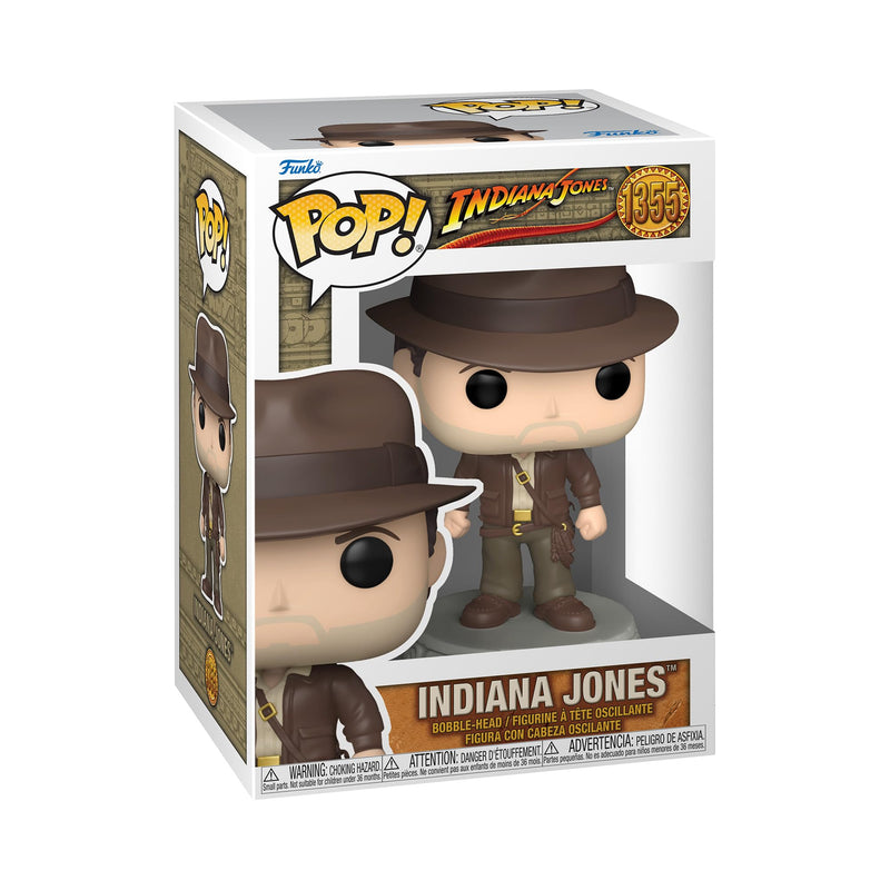 Funko POP! Movies: ROTLA - Indiana Jones With Jacket - Raiders Of the Lost Ark - Collectable Vinyl Figure - Gift Idea - Official Merchandise - Toys for Kids & Adults - Movies Fans (Pack of 2