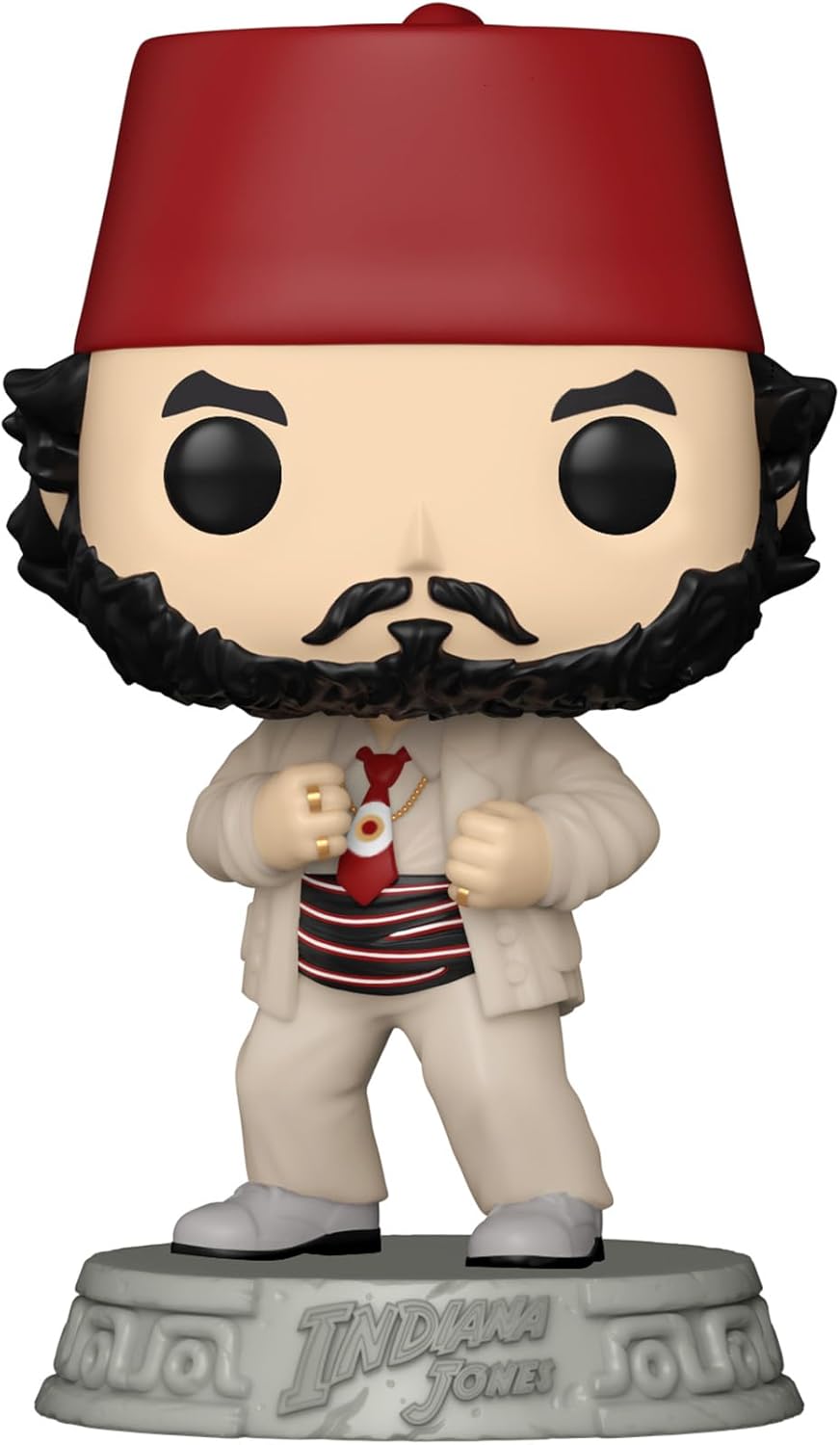 Funko Pop! Movies: Indiana Jones - Sallah - Collectable Vinyl Figure - Gift Idea - Official Merchandise - Toys for Kids & Adults - Movies Fans - Model Figure for Collectors and Display