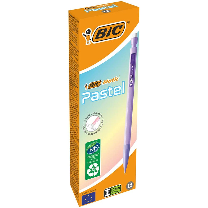 Bic Box of 12 Mechanical Pencils, 0.7 mm