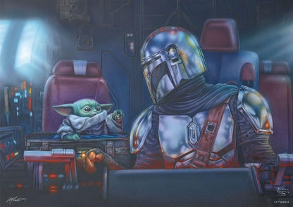 Schmidt | Thomas Kinkade: Disney Star Wars The Mandalorian - Two for the Road - 1,000 -Piece | Jigsaw Puzzle | Ages 12+ |