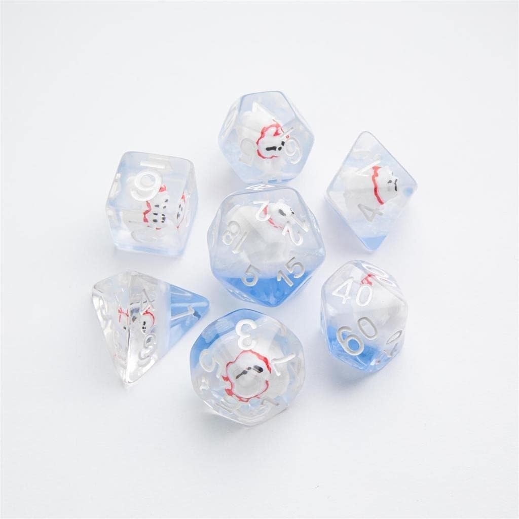 Polar Bear Role Dice Set (7pcs